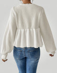 Pull Femme Élégant avec Cordon de Serrage 2 - Mode Lumière