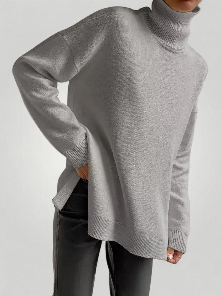 Pull Femme Oversize Chic et Confortable 2 - Mode Lumière