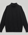 Pull Femme Oversize Confortable à Col Roulé 4 - Mode Lumière