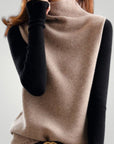 Pull Femme Rétro Confortable au Col Roulé 2