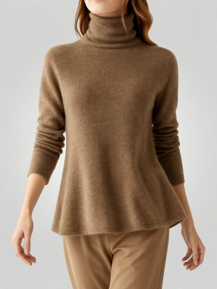 Pull Femme Roulé Élégant et Confortable 6 - Mode Lumière