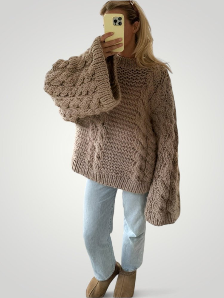 Pull Oversize Femme Confortable et Chic 2 - Mode Lumière