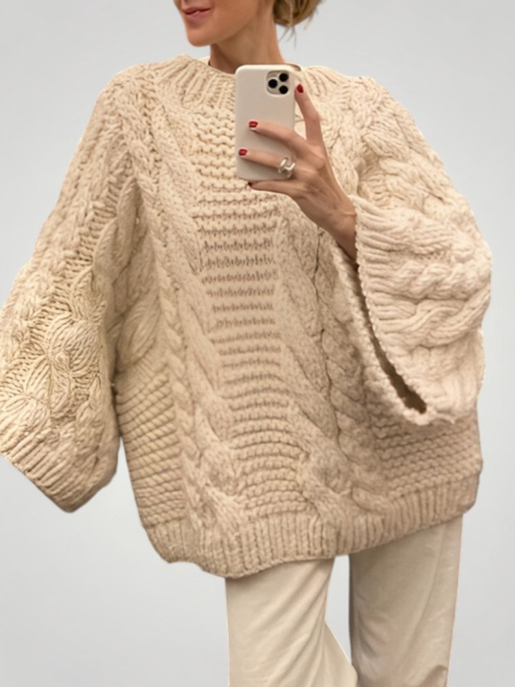 Pull Oversize Femme Confortable et Chic 3 - Mode Lumière