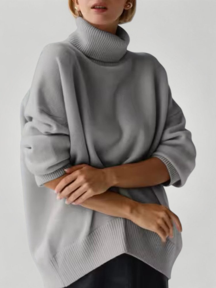 Pull Femme Surdimensionné Confortable 4 - Mode Lumière