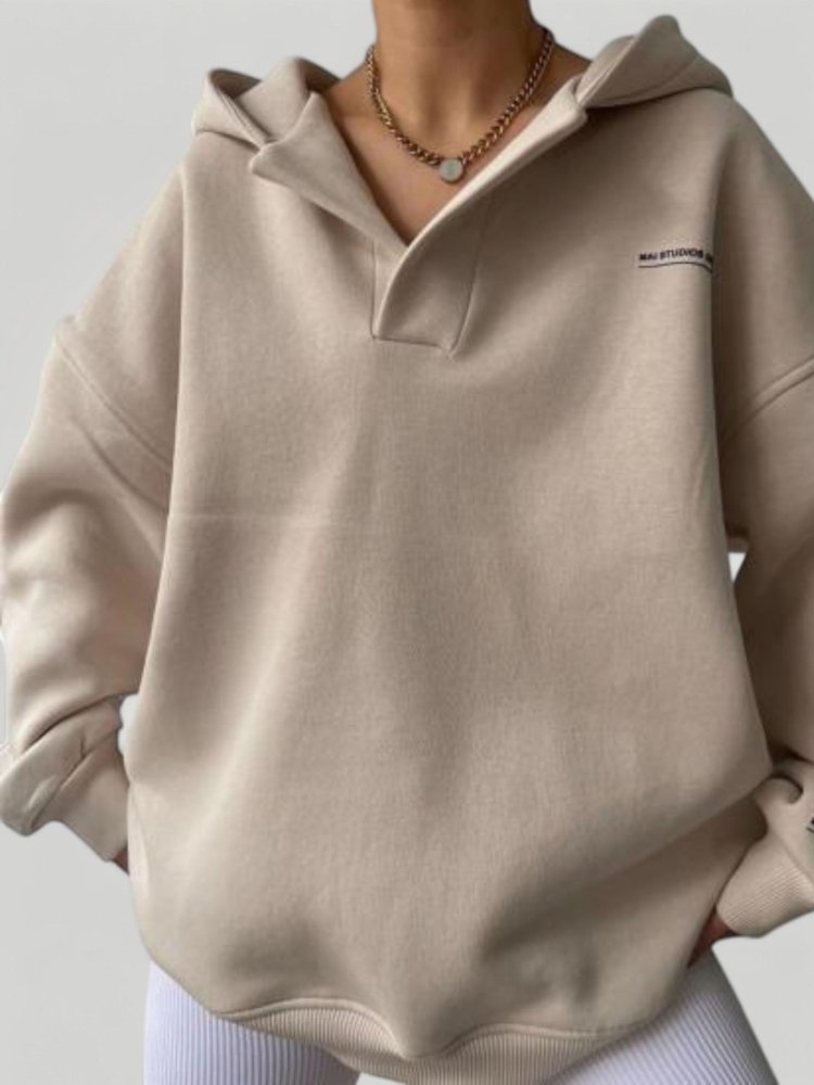Pull Femme à Capuche Confortable et Décontracté 3 - Mode Lumière