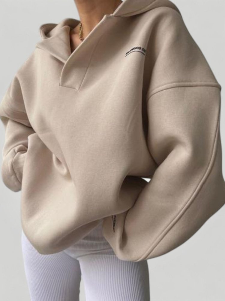 Pull Femme à Capuche Confortable et Décontracté 4 - Mode Lumière