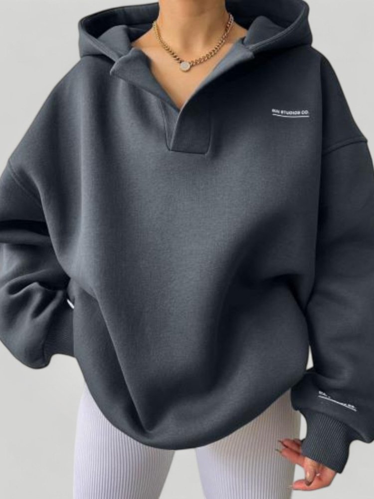 Pull Femme à Capuche Confortable et Décontracté 5 - Mode Lumière