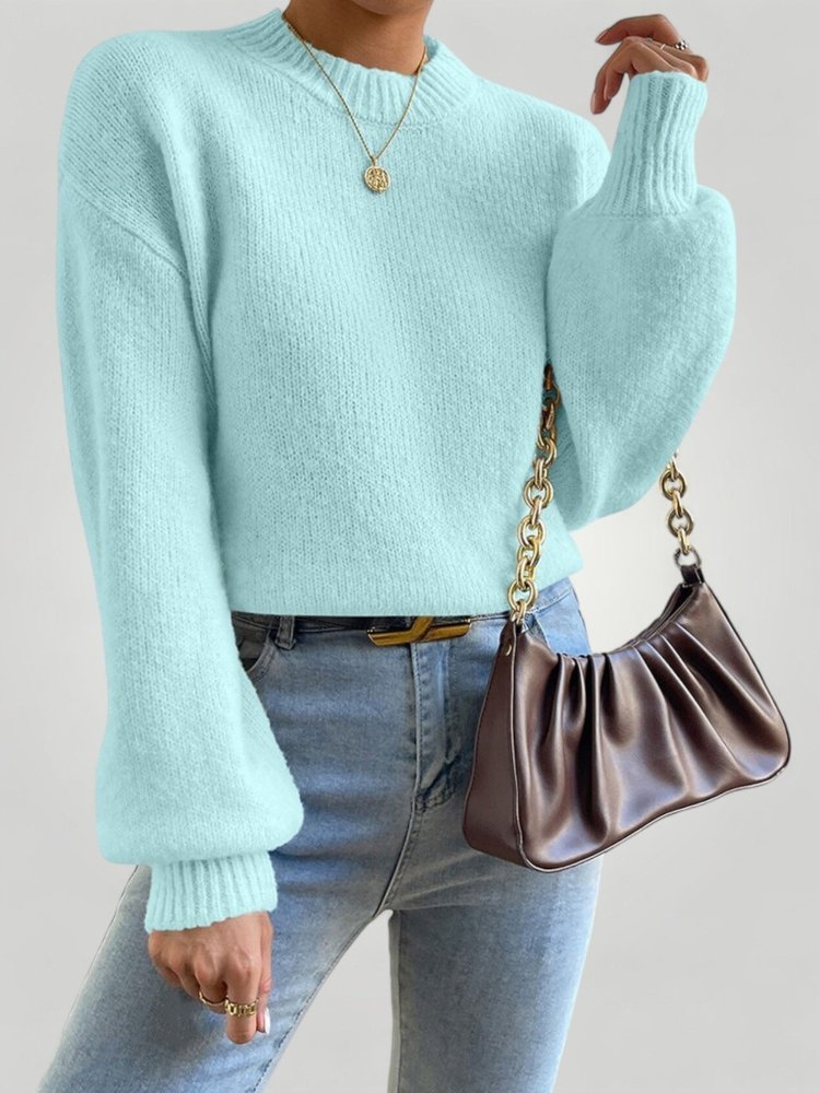 Pull Femme à Manches Longues Confortable 1 - Mode Lumière