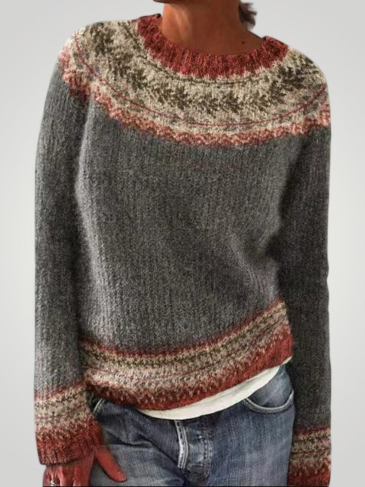 Pull Géométrique Élégant et Confortable 3 - Mode Lumière