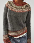 Pull Géométrique Élégant et Confortable 3 - Mode Lumière