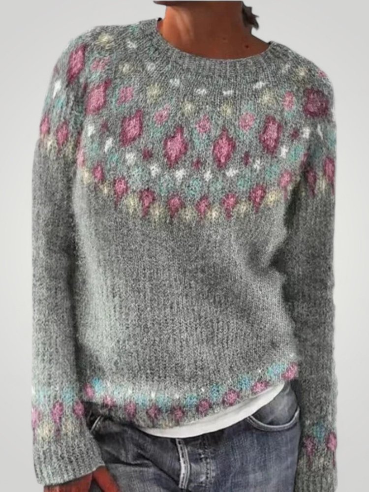 Pull Géométrique Élégant et Confortable 4 - Mode Lumière