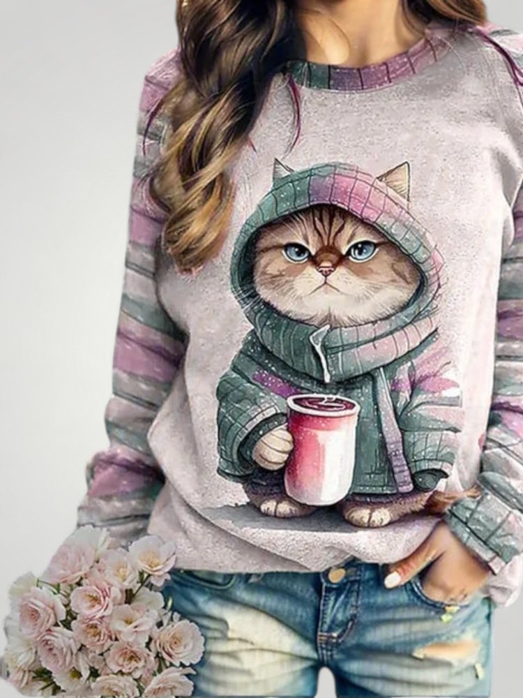 Pull Graphique Élégant et Ludique 3 - Mode Lumière