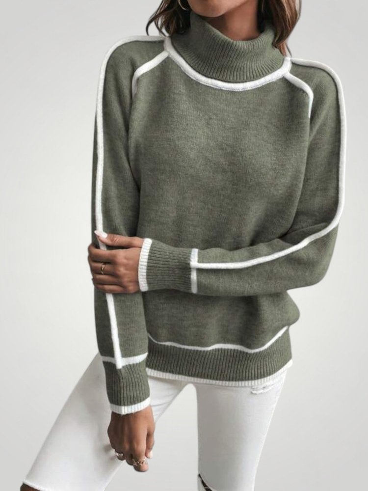 Pull d’Hiver Femme Élégant et Confortable 4 - Mode Lumière
