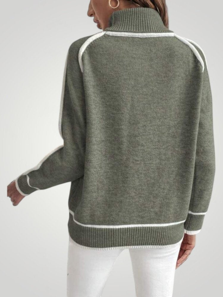 Pull d’Hiver Femme Élégant et Confortable 5 - Mode Lumière