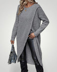 Pull Long Classique Femme Confortable 2 - Mode Lumière