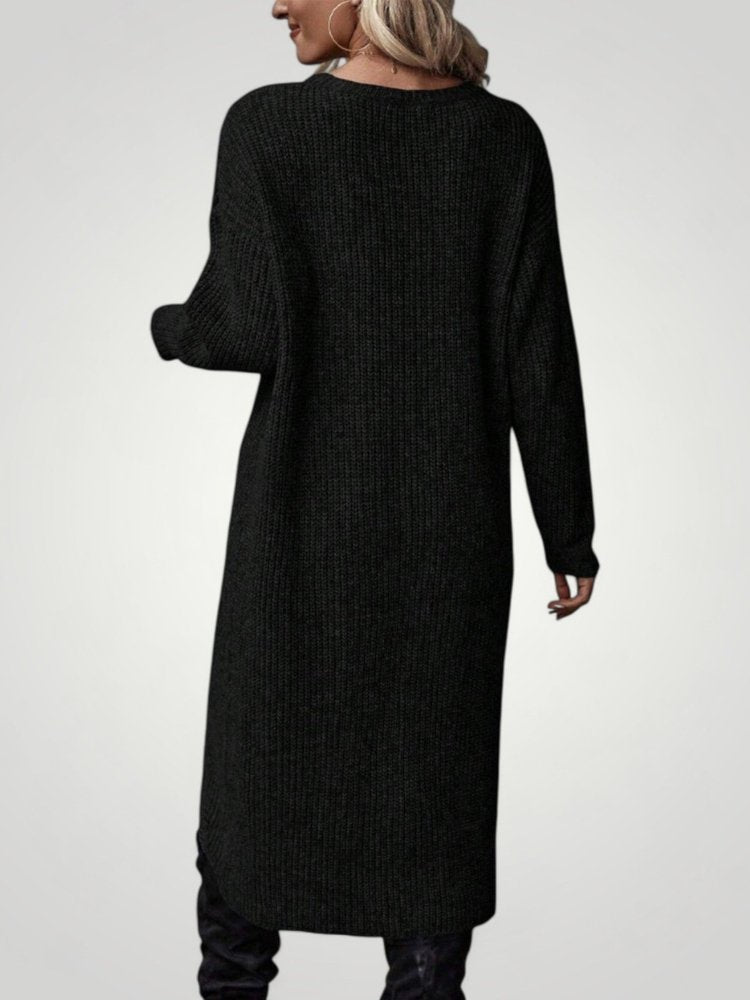 Pull Long Classique Femme Confortable