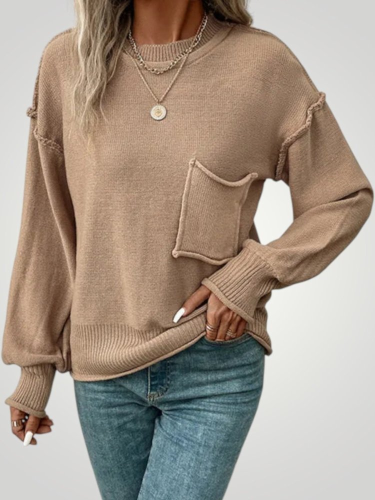 Pull Long à Manches Élégant et Confortable 1 - Mode Lumière