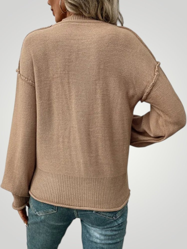 Pull Long à Manches Élégant et Confortable 2 - Mode Lumière