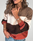 Pull Long Rayé Chic et Confortable 3 - Mode Lumière