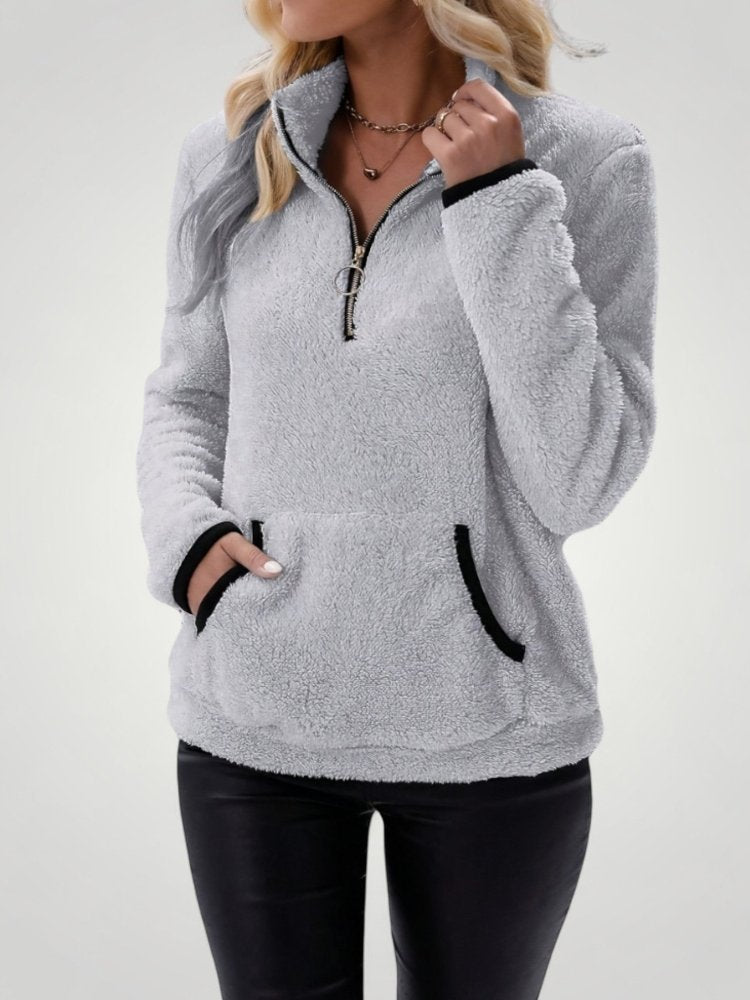 Pull Moelleux avec Poches Chic et Confortable 3 - Mode Lumière