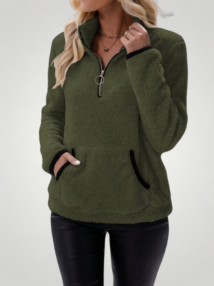 Pull Moelleux avec Poches Chic et Confortable 4 - Mode Lumière