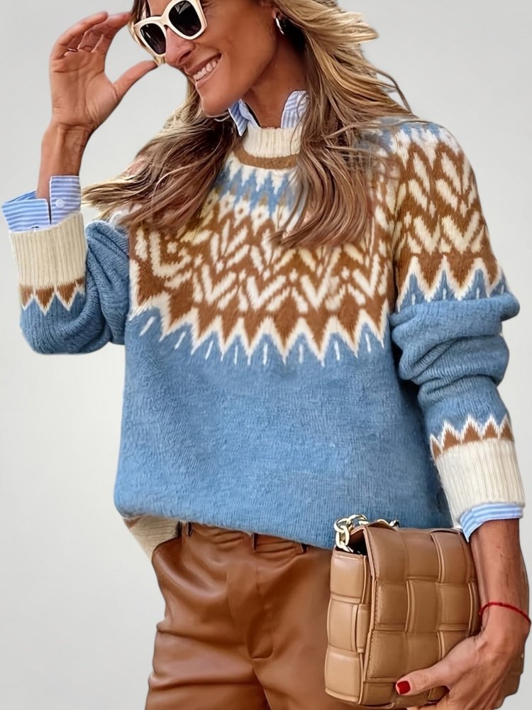 Pull Nordique Élégant et Confortable 2 - Mode Lumière