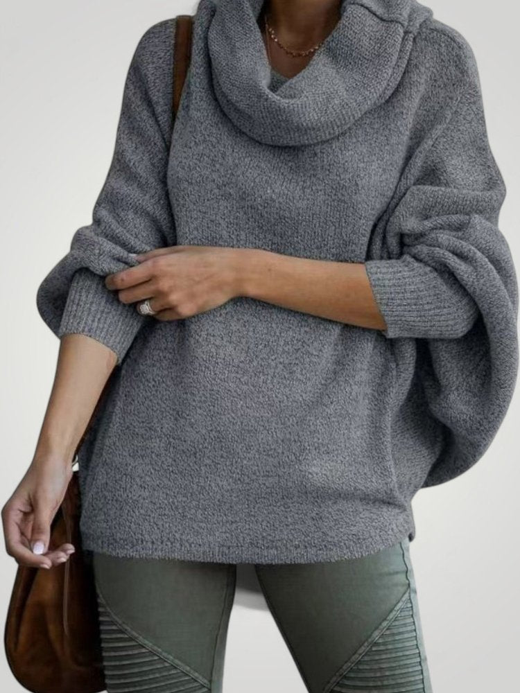 Pull Oversize Chic à Col Roulé 4 - Mode Lumière