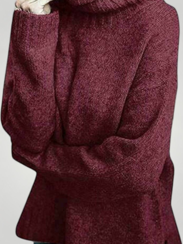 Pull Oversize en Laine Confortable et Chic 6 - Mode Lumière