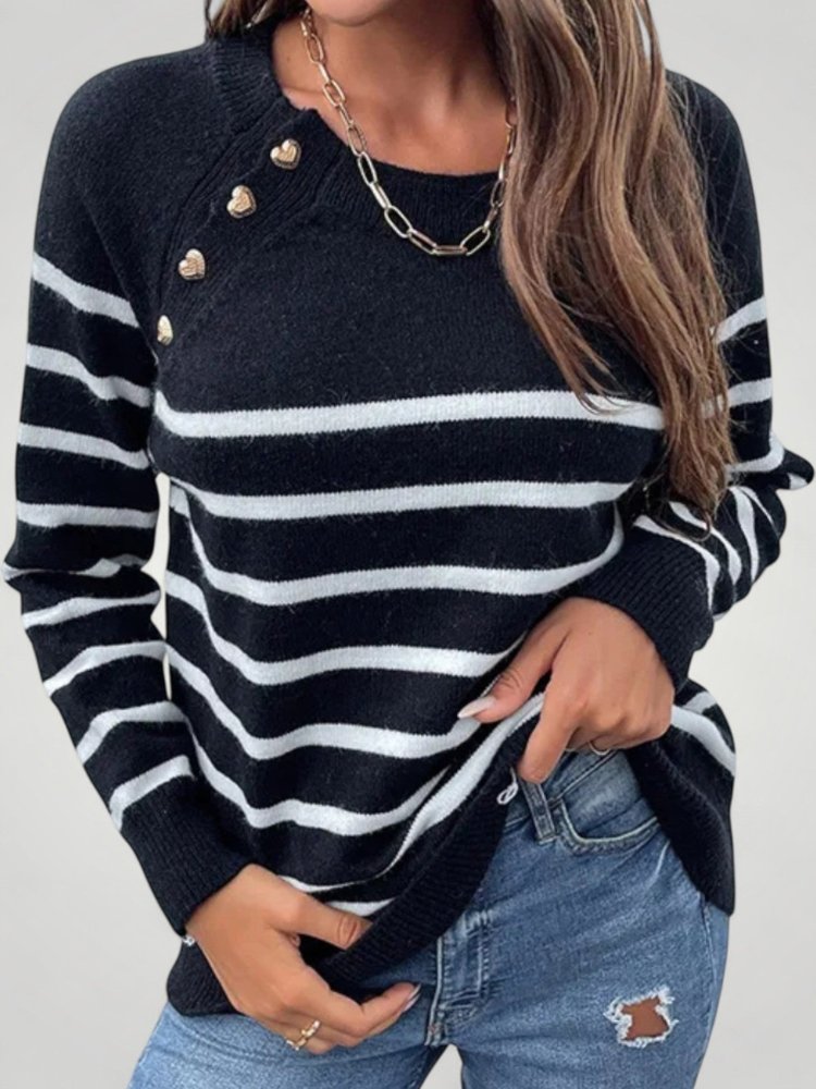 Pull Rayé Chic et Confortable 6 - Mode Lumière
