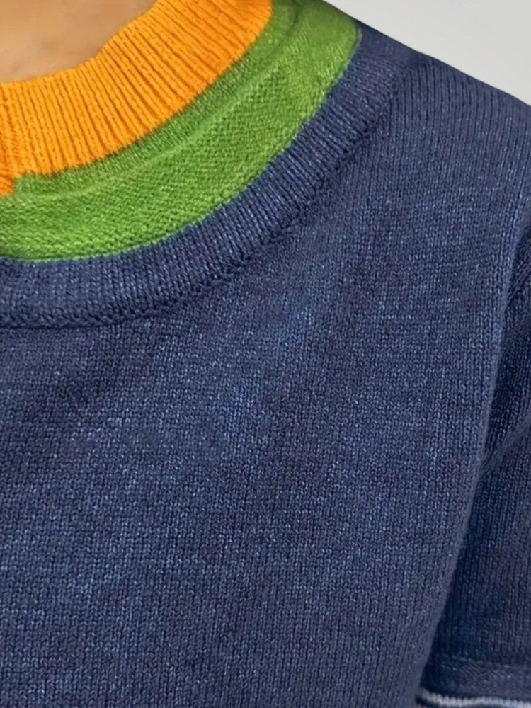 Pull Rayé Élégant au Détail Chic 5 - Mode Lumière