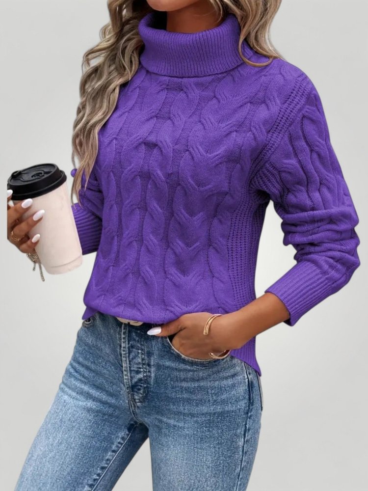 Pull Roulé Élégant et Confortable 1 - Mode Lumière