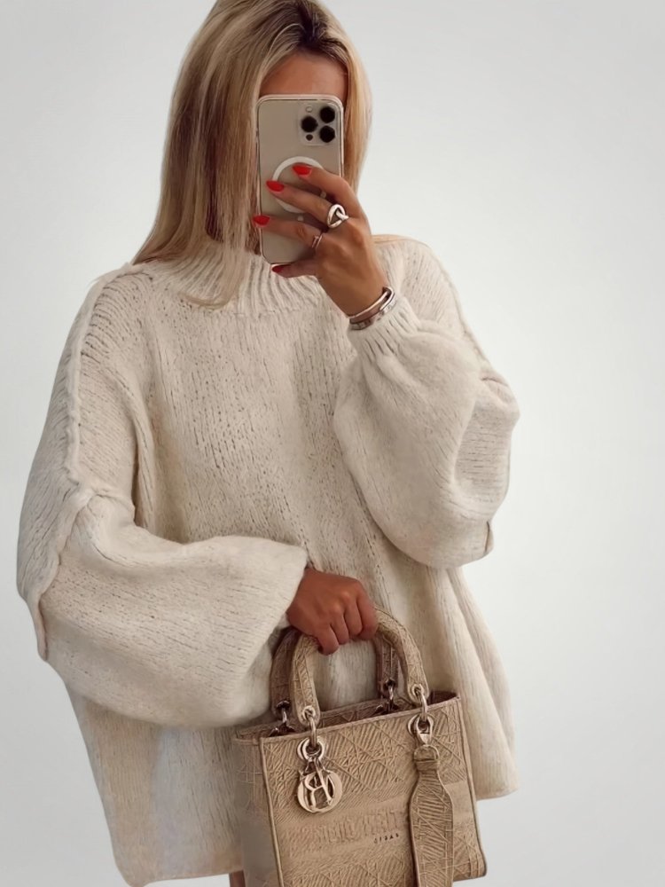 Pull Oversize Chic et Confortable 2 - Mode Lumière