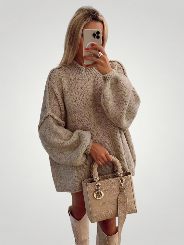 Pull Oversize Chic et Confortable 3 - Mode Lumière