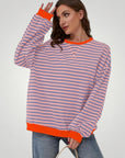 Pull Oversize à Rayures Élégant 7 - Mode Lumière