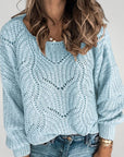 Pull Texturé Élégant et Confortable 4 - Mode Lumière