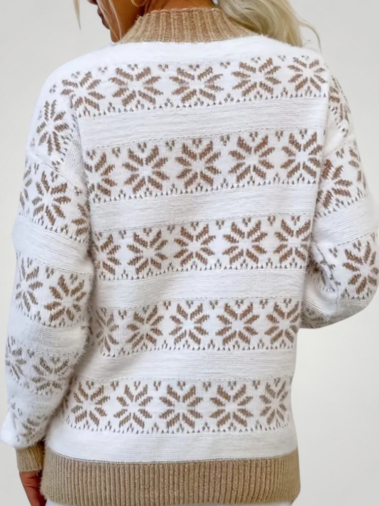 Pull Tricoté Classique Élégant et Confortable 2 - Mode Lumière