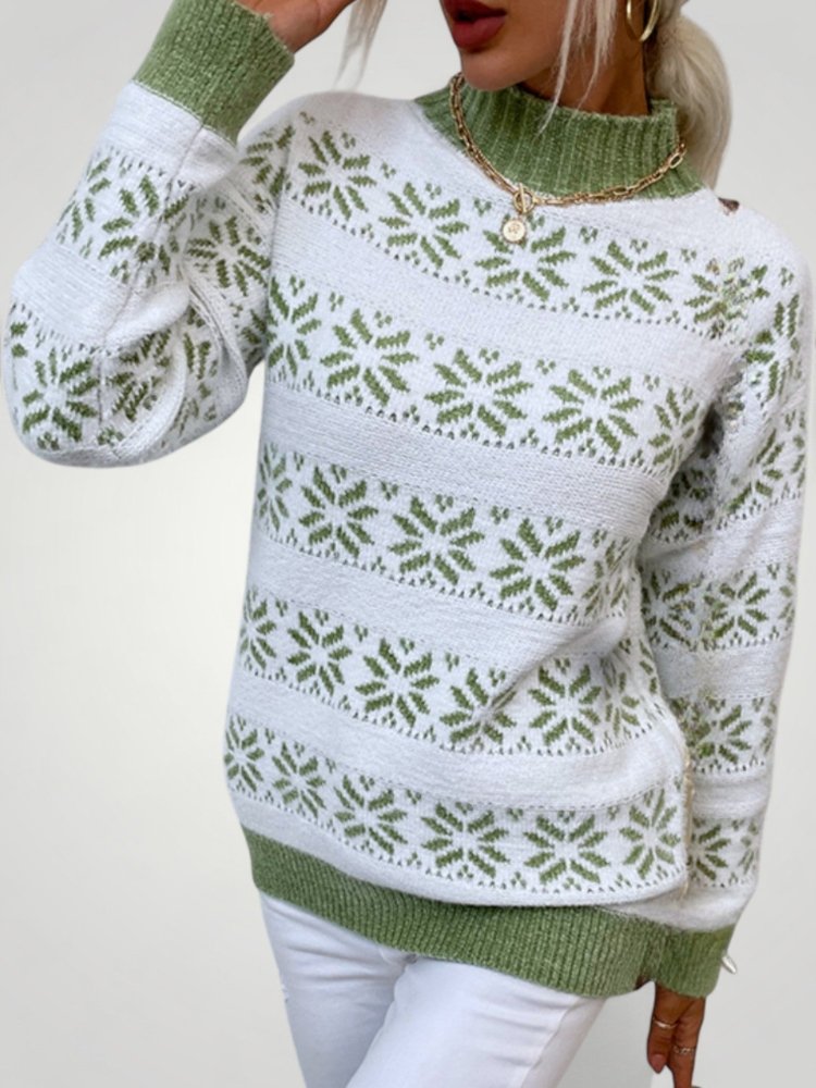Pull Tricoté Classique Élégant et Confortable 5 - Mode Lumière