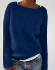 Pull Tricoté Classique à Col Rond Élégant 6 - Mode Lumière
