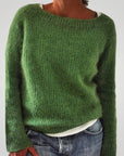 Pull Tricoté Classique à Col Rond Élégant 4 - Mode Lumière