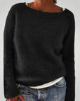Pull Tricoté Classique à Col Rond Élégant 5 - Mode Lumière
