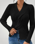 Pull Tricoté Col V Élégant et Confortable 6 - Mode Lumière