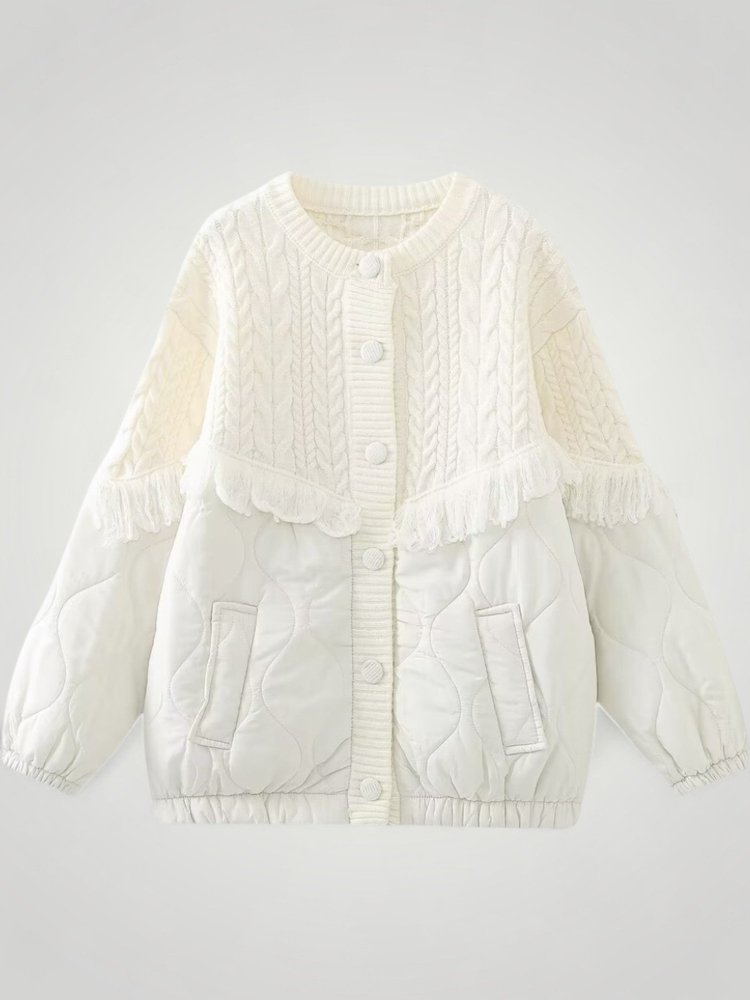 Pull Tricoté Doublé Élégant et Confortable 1 - Mode Lumière