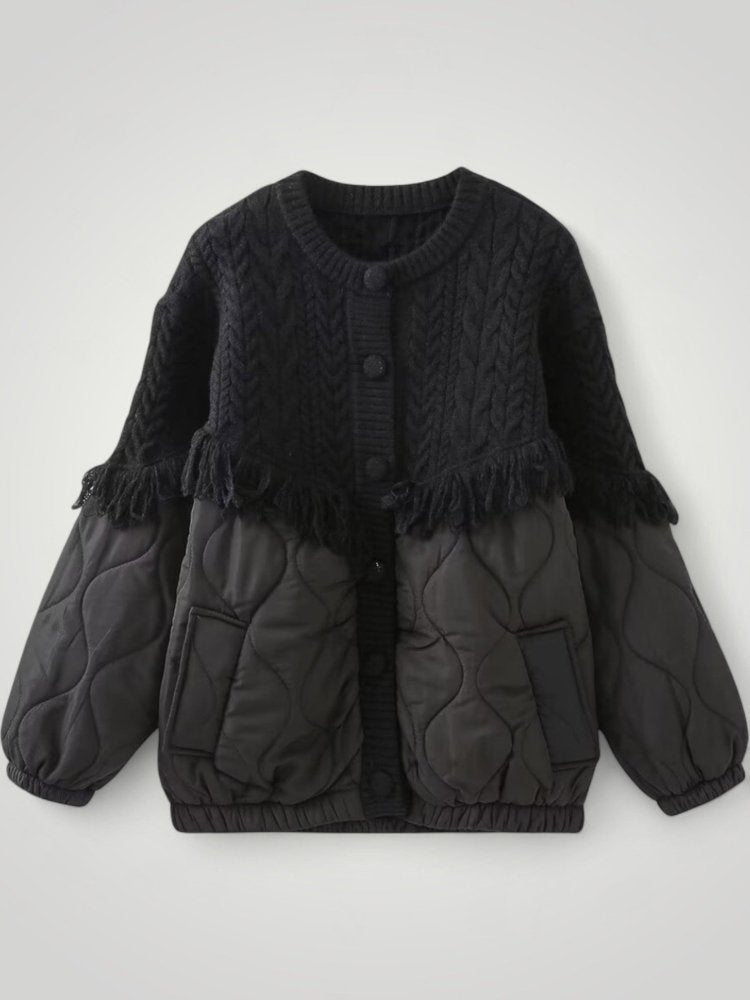 Pull Tricoté Doublé Élégant et Confortable 4 - Mode Lumière