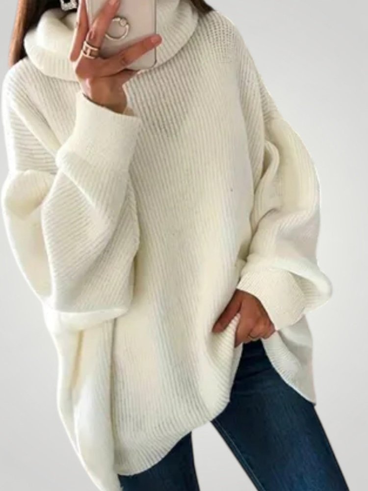 Pull Tricoté Oversize Chic et Confortable 4 - Mode Lumière