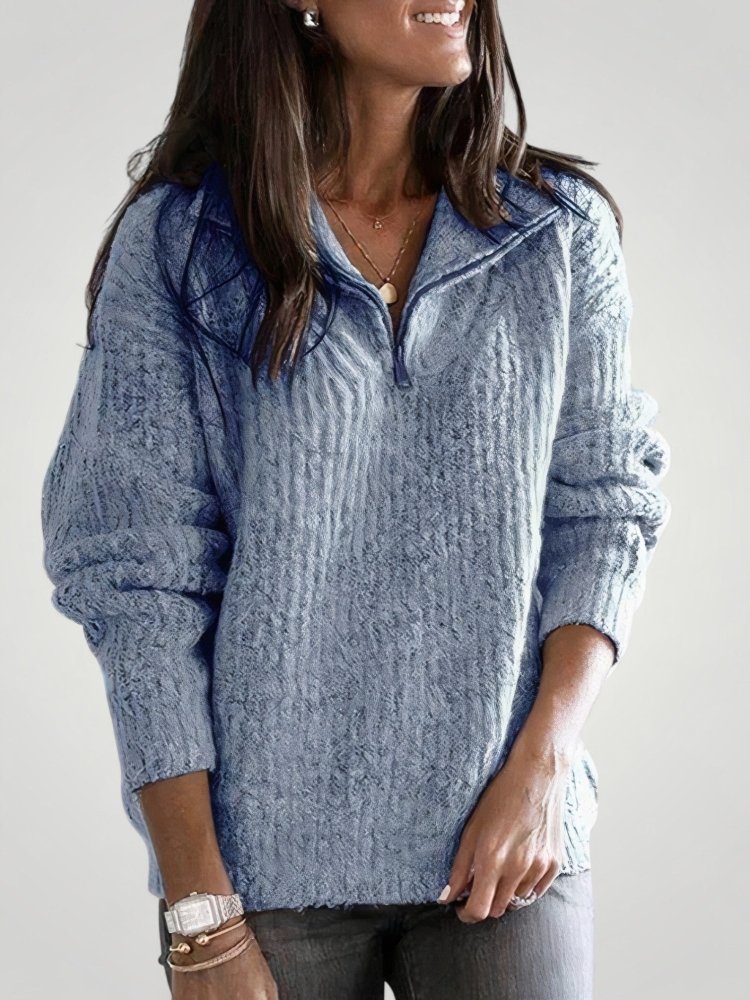 Pull Zippé Chic et Confortable 2 - Mode Lumière