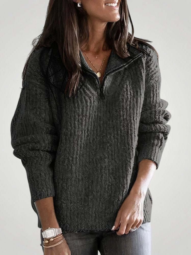 Pull Zippé Chic et Confortable 5 - Mode Lumière