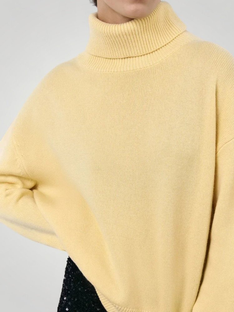 Pull à Col Roulé Confortable et Élégant 4 - Mode Lumière