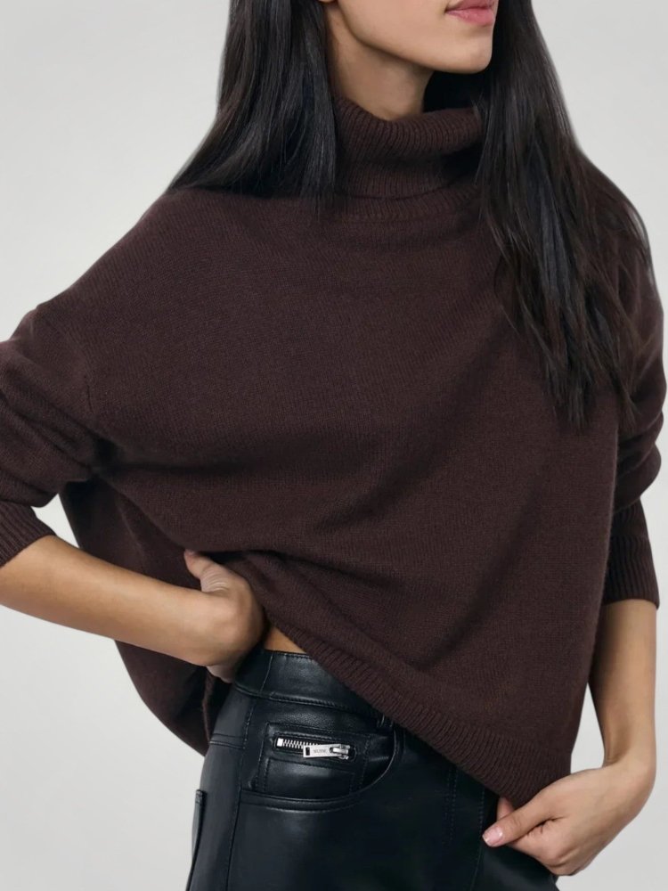 Pull à Col Roulé Confortable et Élégant 5 - Mode Lumière
