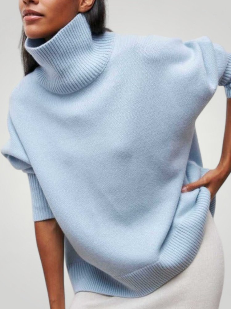Pull à Col Roulé Élégant et Confortable 1 - Mode Lumière
