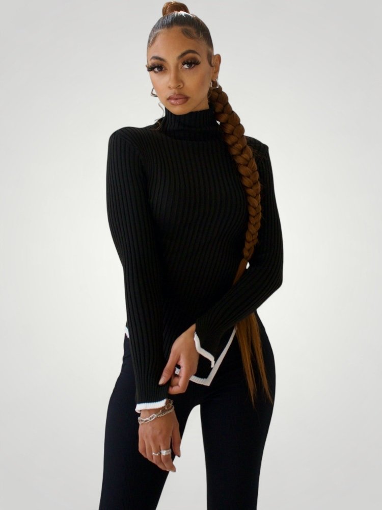 Pull à Col Roulé Élégant et Confortable 2 - Mode Lumière